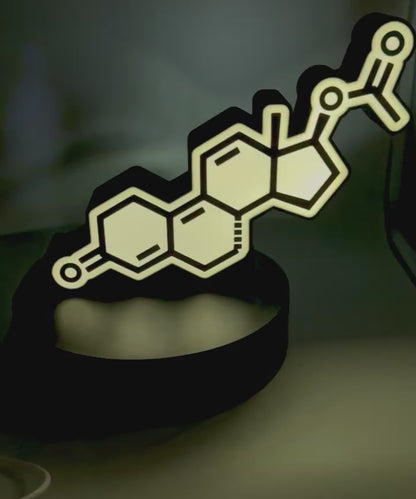 Tren Molecule Light Box